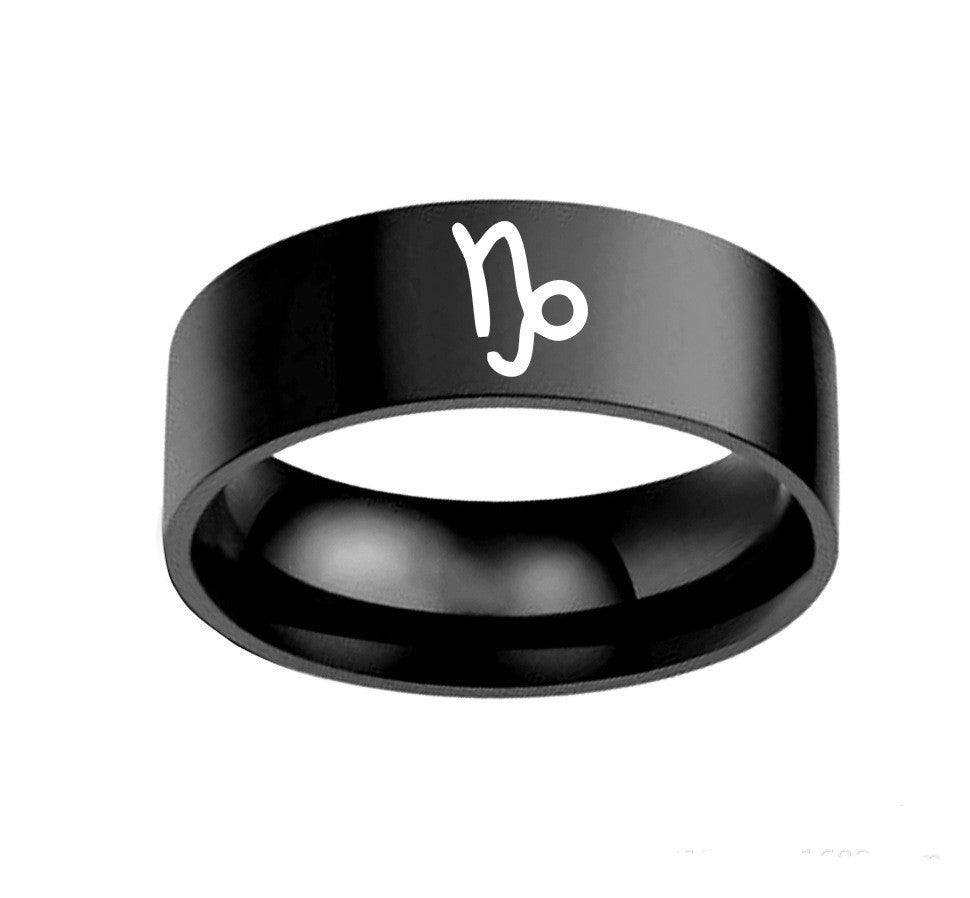 Bague capricorne hot sale