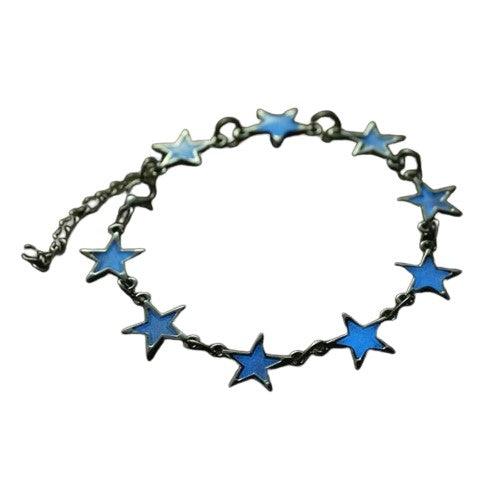 Bracelet porte-bonheur étoiles lumineuses