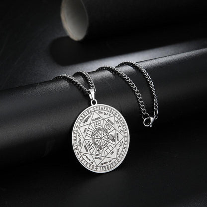 Collier talisman anges