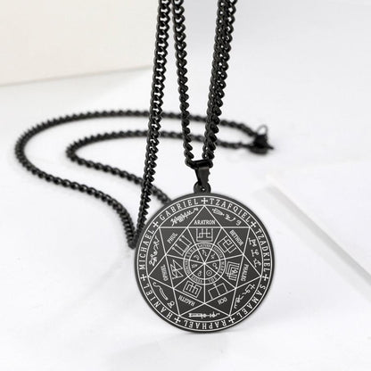 B.a.u.q.o.o. Collier 7 archanges Talisman protection Occulta