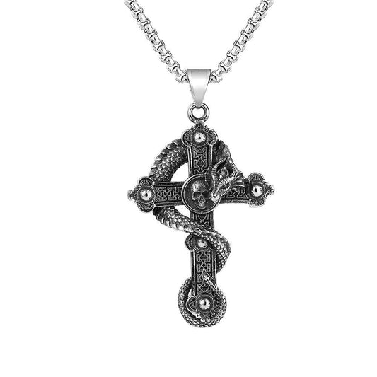 Collier talisman gothique
